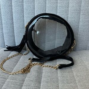 Round, Clear Purse